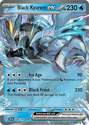 048-191 Kyurem Nero ex (IT) - NEAR MINT