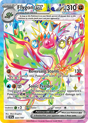 222-191 Flygon ex Teracristal Full Art (IT) - NEAR MINT