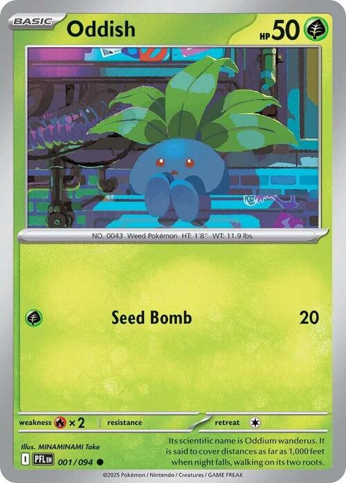 001-094 Oddish Comune (IT) - NEAR MINT